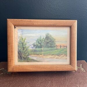 Rustic Landscape Framed Art